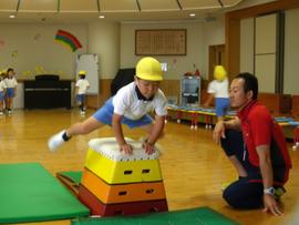 【幼稚園】スポーツ教室を行いました②