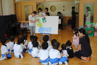 【幼稚園】「奈良学園幼稚園見学会」を開催しました
