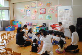 【幼稚園】「奈良学園幼稚園見学会」を開催しました