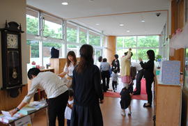 【幼稚園】「奈良学園幼稚園見学会」を開催しました