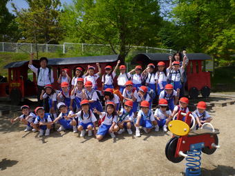 【小学校】P1生が生駒山麓公園に行きました