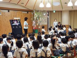 【幼稚園】七夕の日の会を行いました
