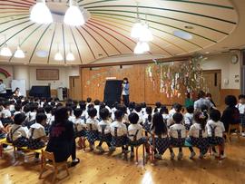 【幼稚園】七夕の日の会を行いました