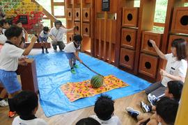 【幼稚園】「お泊り保育」を行いました
