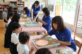 【幼稚園】第3回体験入園を行いました