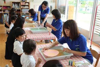 【幼稚園】第3回体験入園を行いました