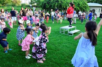 【幼稚園】第7回夕涼み会を開催しました
