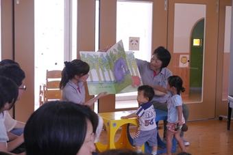【幼稚園】園庭開放を行いました