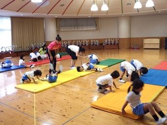 【幼稚園】スポーツ教室を行いました③