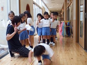 【幼稚園】運動能力調査を行いました