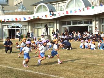 【幼稚園】第6回「奈良学園幼稚園ミニ運動会」を開催しました