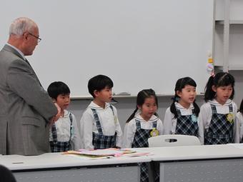 【幼稚園】勤労感謝の日の会を行いました