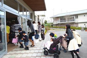 年少の子どもたちが初登園しました