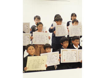 奈良のシカ　保護啓発ポスターコンクール表彰式