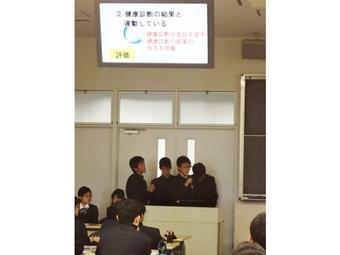 Ｙ１(中3)学年が総合発表会を行いました