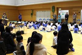 冬の授業見学会&給食試食会を行いました