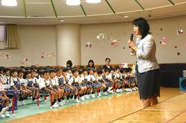 終業式・学年発表を行いました