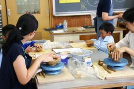 わくわく!　陶芸教室を開催しました