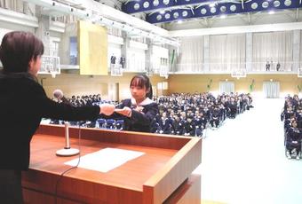 第五回「奈良学園小学校卒業証書授与式」を挙行しました