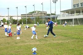 奈良登美サッカースクールを行いました