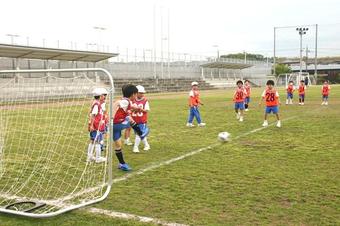 奈良登美サッカースクールを行いました