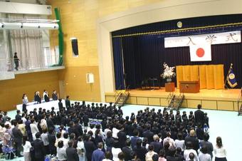 平成30年度奈良学園小学校入学式を行いました