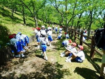 P1生が生駒山麓公園に行きました