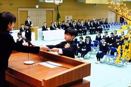 第六回「奈良学園小学校卒業証書授与式」を挙行しました