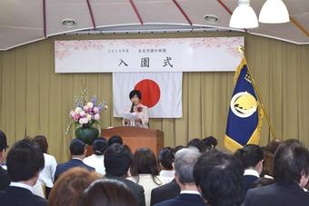 2019年度奈良学園幼稚園入園式を行いました