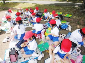 P1生が生駒山麓公園に行きました