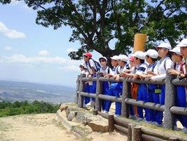 春日山原始林で心と体を鍛えられました！