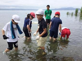 P3生が琵琶湖へ宿泊学習に行ってきました