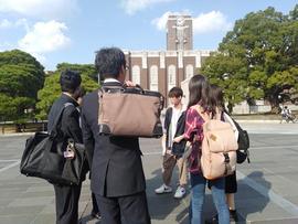 第1回大学探訪(京都大学)を行いました