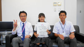 奈良県中学新記録を樹立しました！