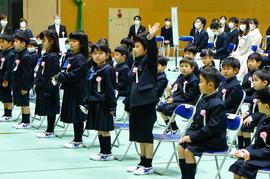 令和3年度奈良学園小学校入学式を行いました