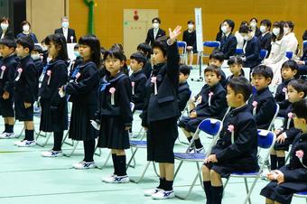 令和3年度奈良学園小学校入学式を行いました