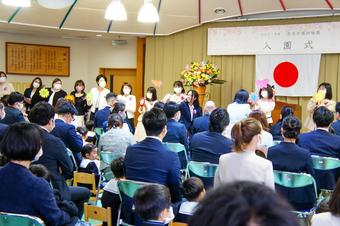 令和3年度奈良学園幼稚園入園式を行いました