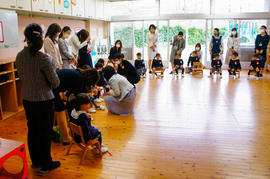 令和3年度奈良学園幼稚園入園式を行いました