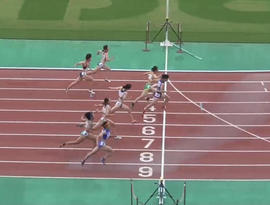 近畿インターハイ陸上競技女子100ｍ優勝、全国インターハイへ！！(校長ブログより)