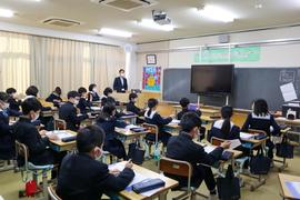 オンラインでの被爆者との交流を行いました