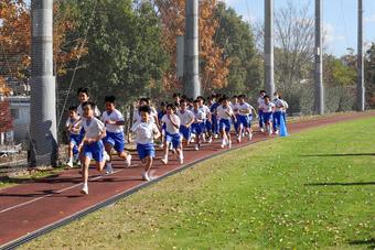 マラソン大会を行いました