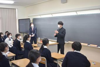 Y3（高2）学年で合格体験発表会を実施しました