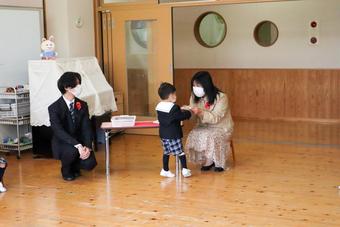 令和4年度奈良学園幼稚園入園式を行いました