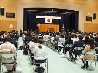 令和4年度奈良学園登美ヶ丘中学校入学式を挙行しました