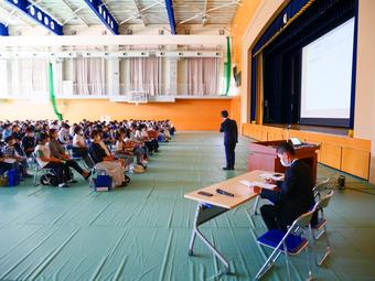 入試説明会・学校見学会を行いました