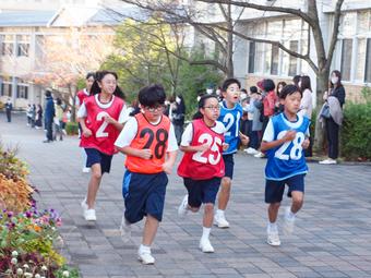 小学校マラソン大会を行いました