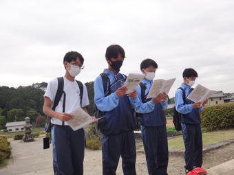 M3学年(中１)で飛鳥へ社会見学に行きました