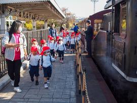 京都鉄道博物館へ遠足に行きました