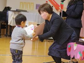 令和4年度いちご組退会式を行いました