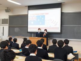 オーストラリア語学研修結団式を行いました